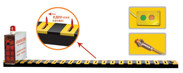 靖州县V3嵌入式闯岗自动扎胎器/阻车器